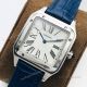 New Cartier Santos Dumont For Sale - Replica Cartier Blue Leather Watch (3)_th.jpg